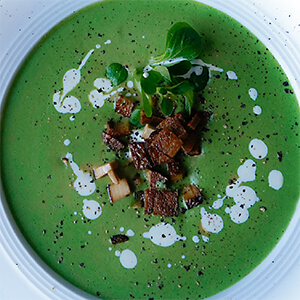 Feldsalat-Cremesuppe Feldsalat-Cremesuppe