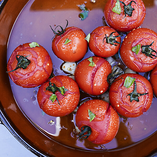 Geschmorte Tomaten Geschmorte Tomaten