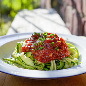 Zucchini-Nudeln Zucchini-Nudeln