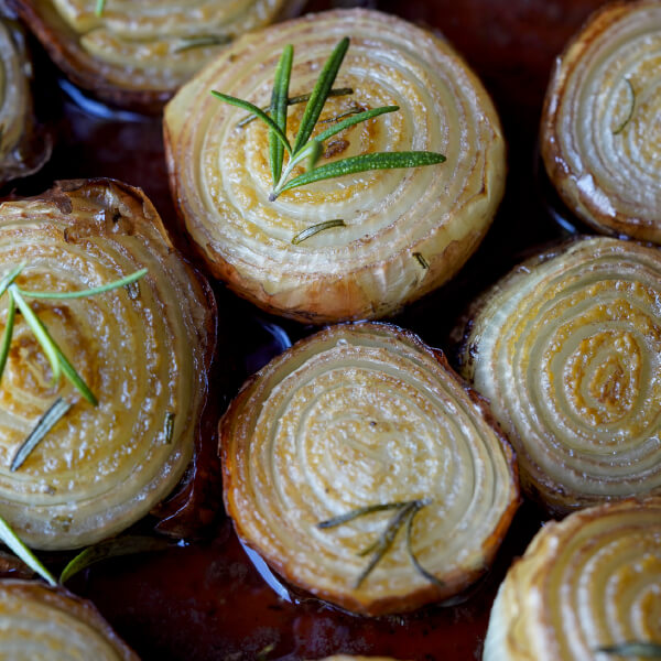 Marinierte Zwiebeln aus dem Backofen Marinierte Zwiebeln aus dem Backofen
