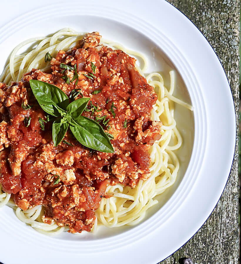 Vegane Spaghetti Bolognese Vegane Spaghetti Bolognese